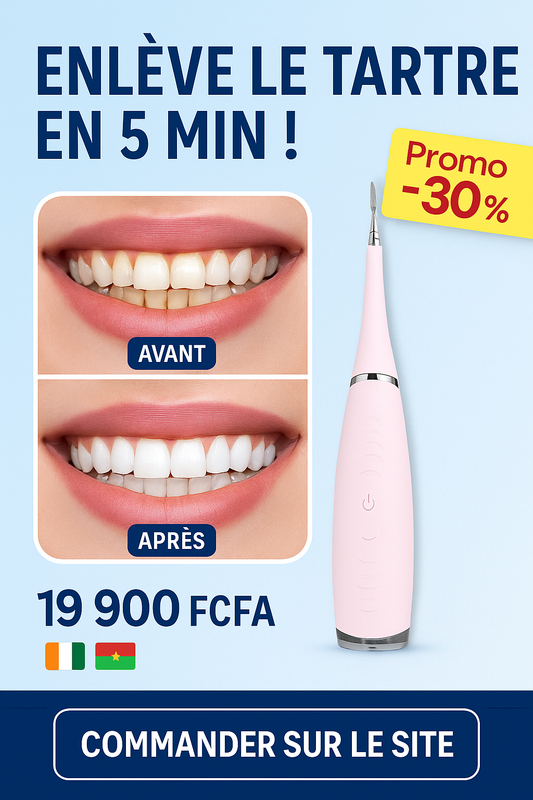 Détartreur dentaire électrique – Nettoyage & Blanchiment pro à domicile ⭐⭐⭐⭐
