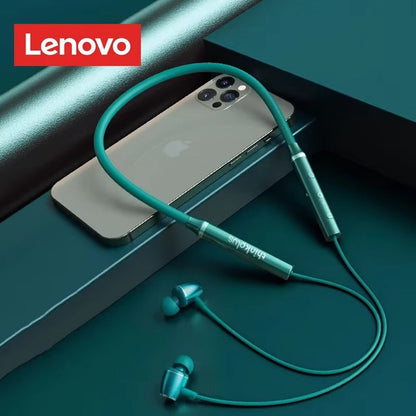 🎧 Écouteurs Bluetooth Sport Tour de Cou – Lenovo HE05X (100 % Original)   ⭐⭐⭐⭐⭐
