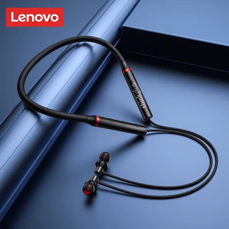 🎧 Écouteurs Bluetooth Sport Tour de Cou – Lenovo HE05X (100 % Original)   ⭐⭐⭐⭐⭐